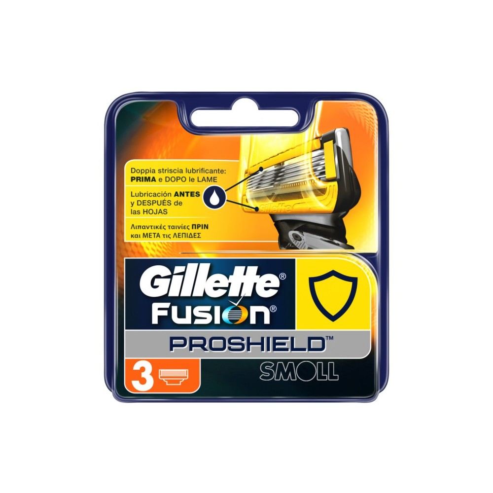 Gillette Fusion ProShield Lame di Ricambio 3PZ 