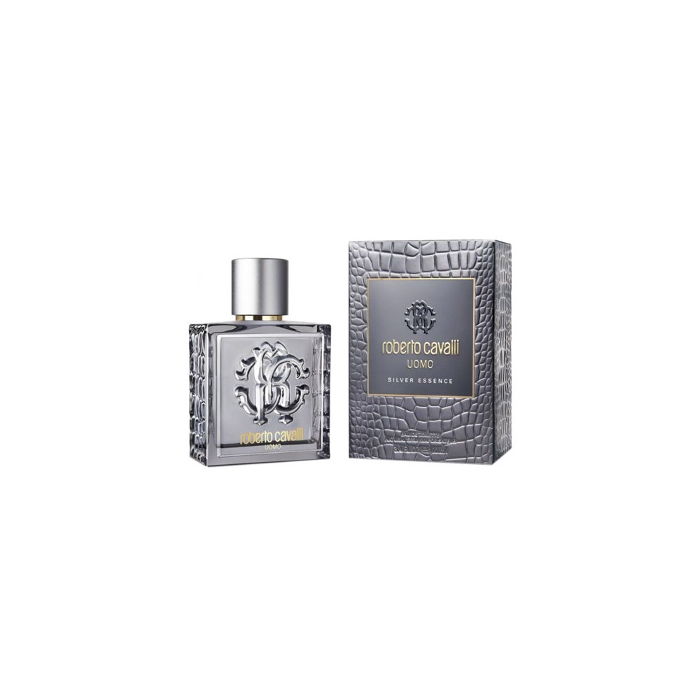 Roberto Cavalli Uomo Silver Essence Eau De Toilette 40ML 