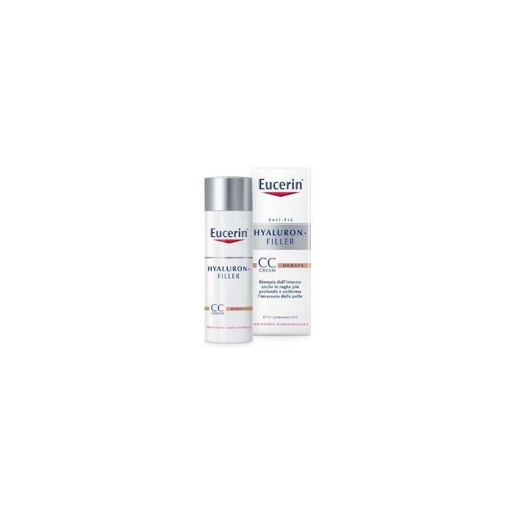 Eucerin Hyaluron-Filler CC Cream Dorata Anti-età 50ML 