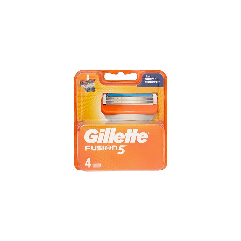 Gillette Fusion 5 Ricariche 4 pezzi 