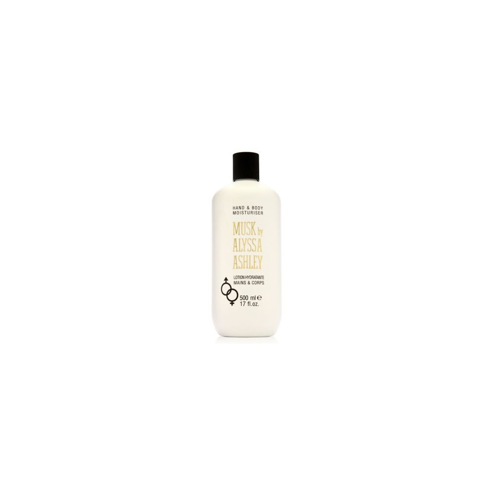 Alyssa Ashley Musk Hand & Body Moisturiser 500ML 