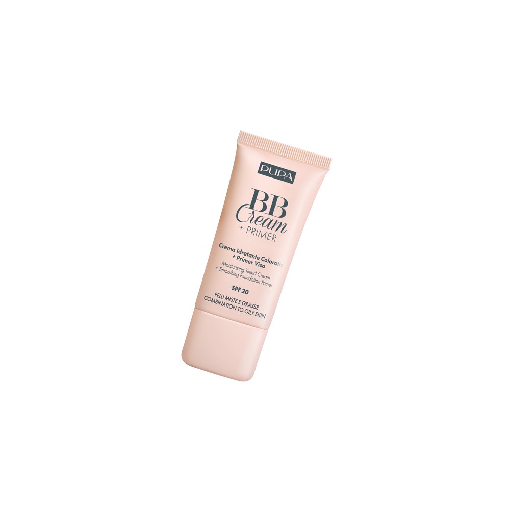 Pupa BB Cream + Primer Pelli Miste/Grasse - 001 Nude 