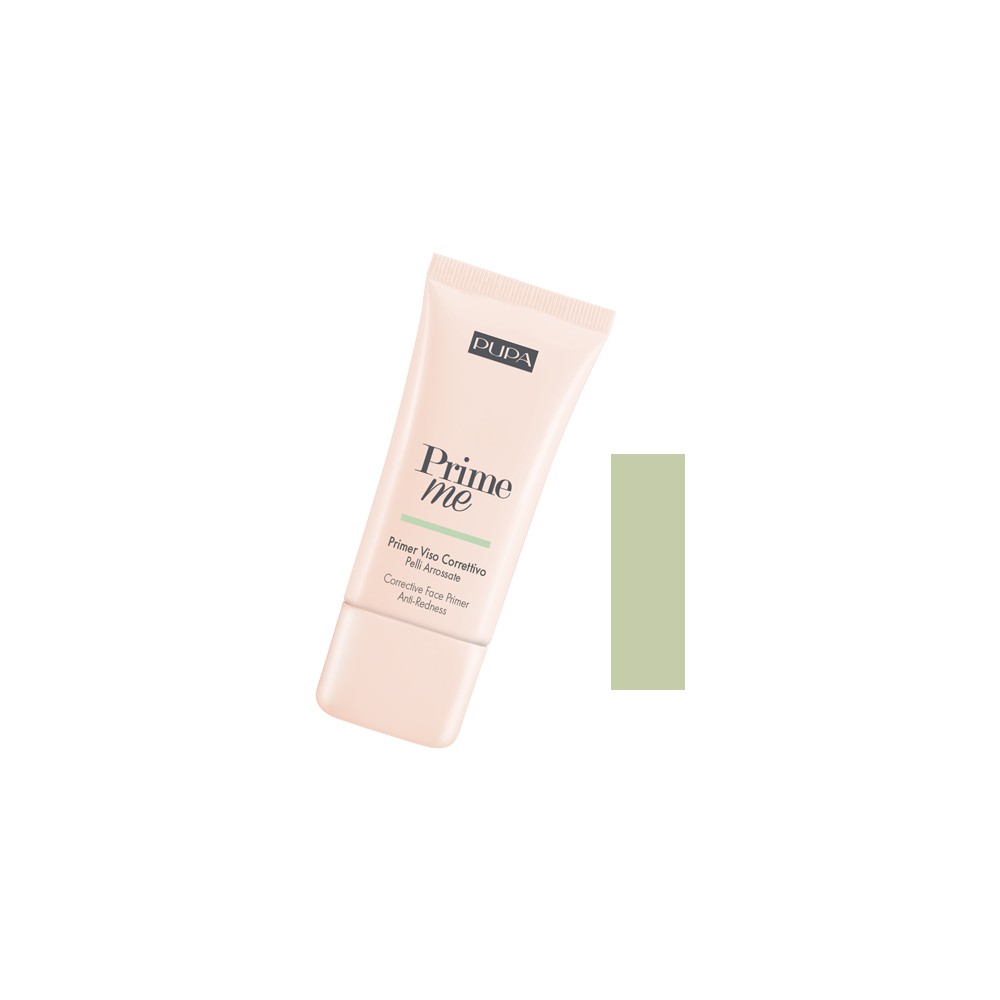Pupa Prime Me Primer Viso Correttivo - 003 Green 