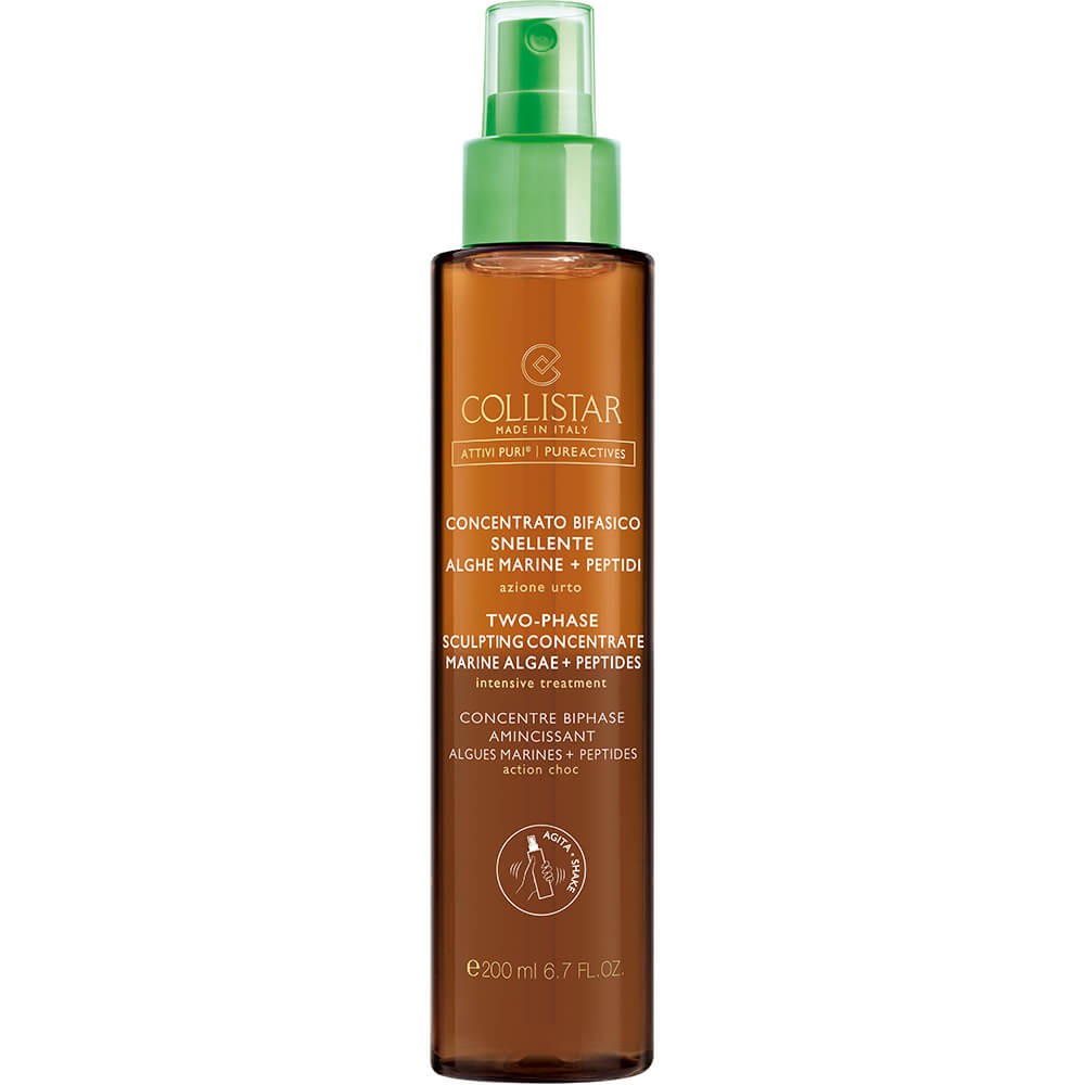 Collistar Attivi Puri Concentrato Bifasico Snellente Alghe Marine + Peptidi Azione Urto 200ML 