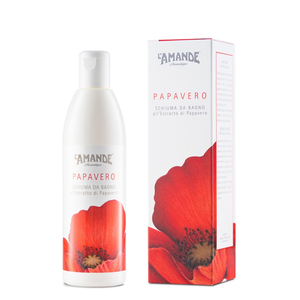 L'Amande Papavero Bagno Schiuma 300ML 