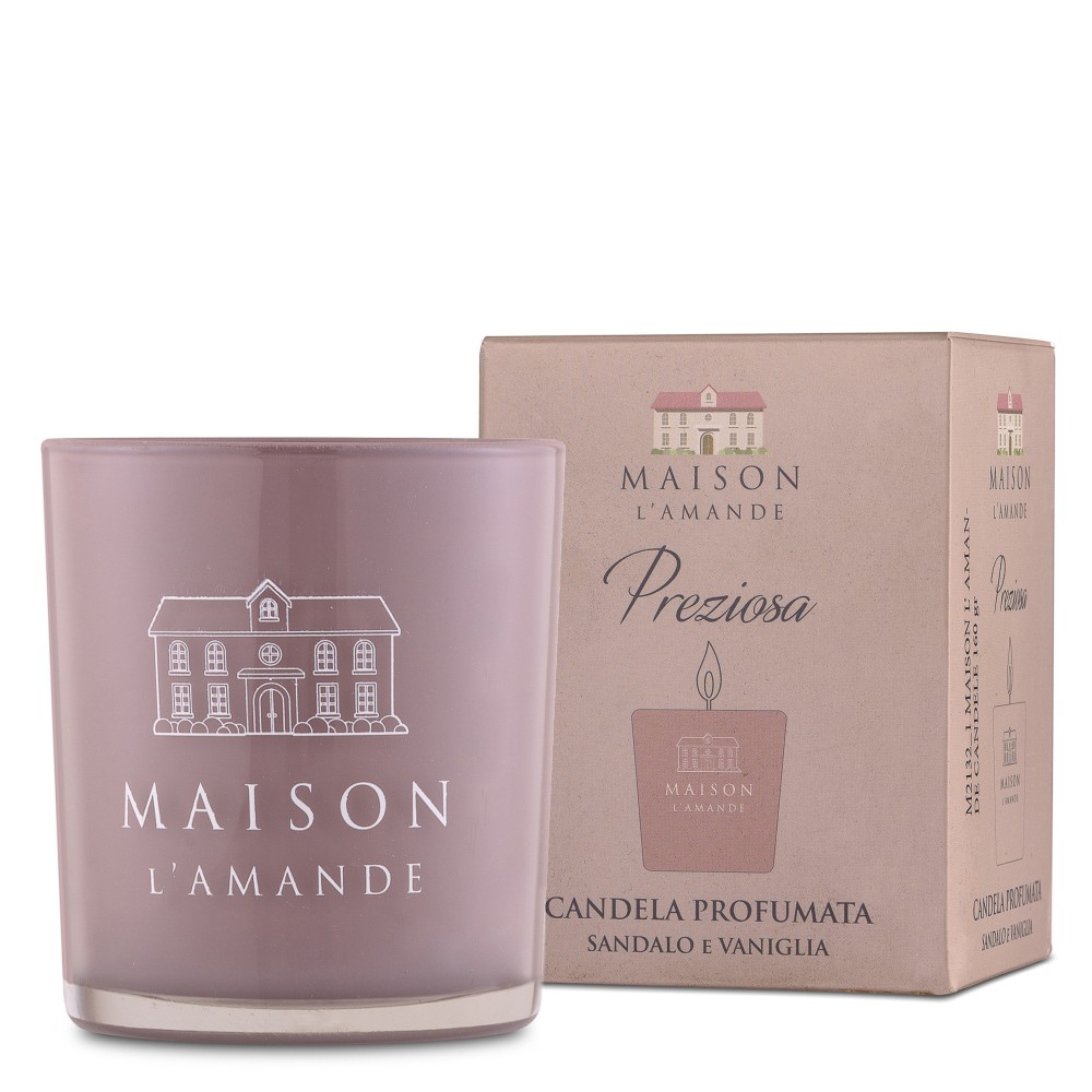 L'Amande Maison Preziosa Candela Profumata 