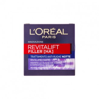 L'Oreal Paris Revitalift Filler Crema Viso Antirughe Rivolumizzante Notte 50ML