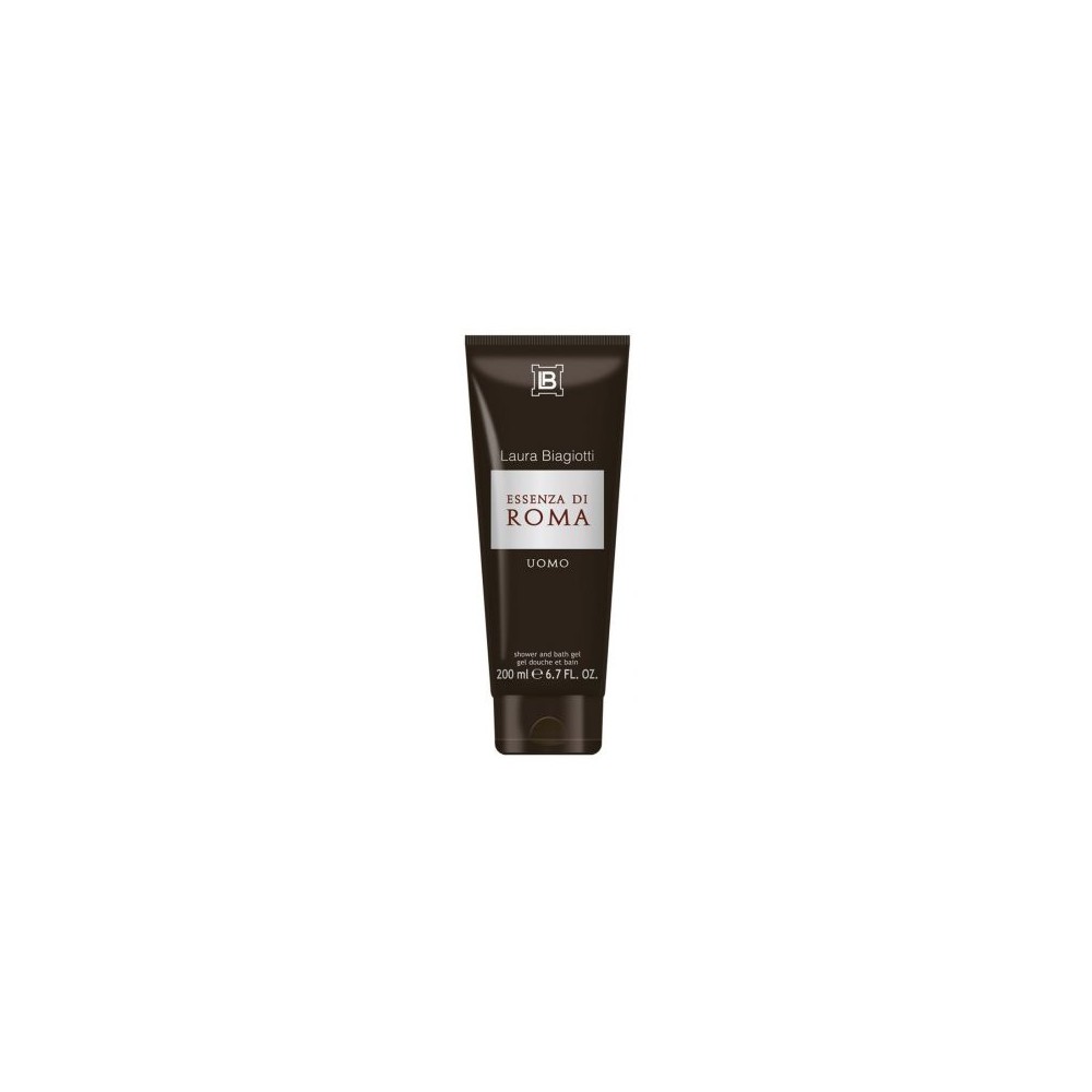 Laura Biagiotti Essenza di Roma Uomo Bath and Shower Gel 200ML 