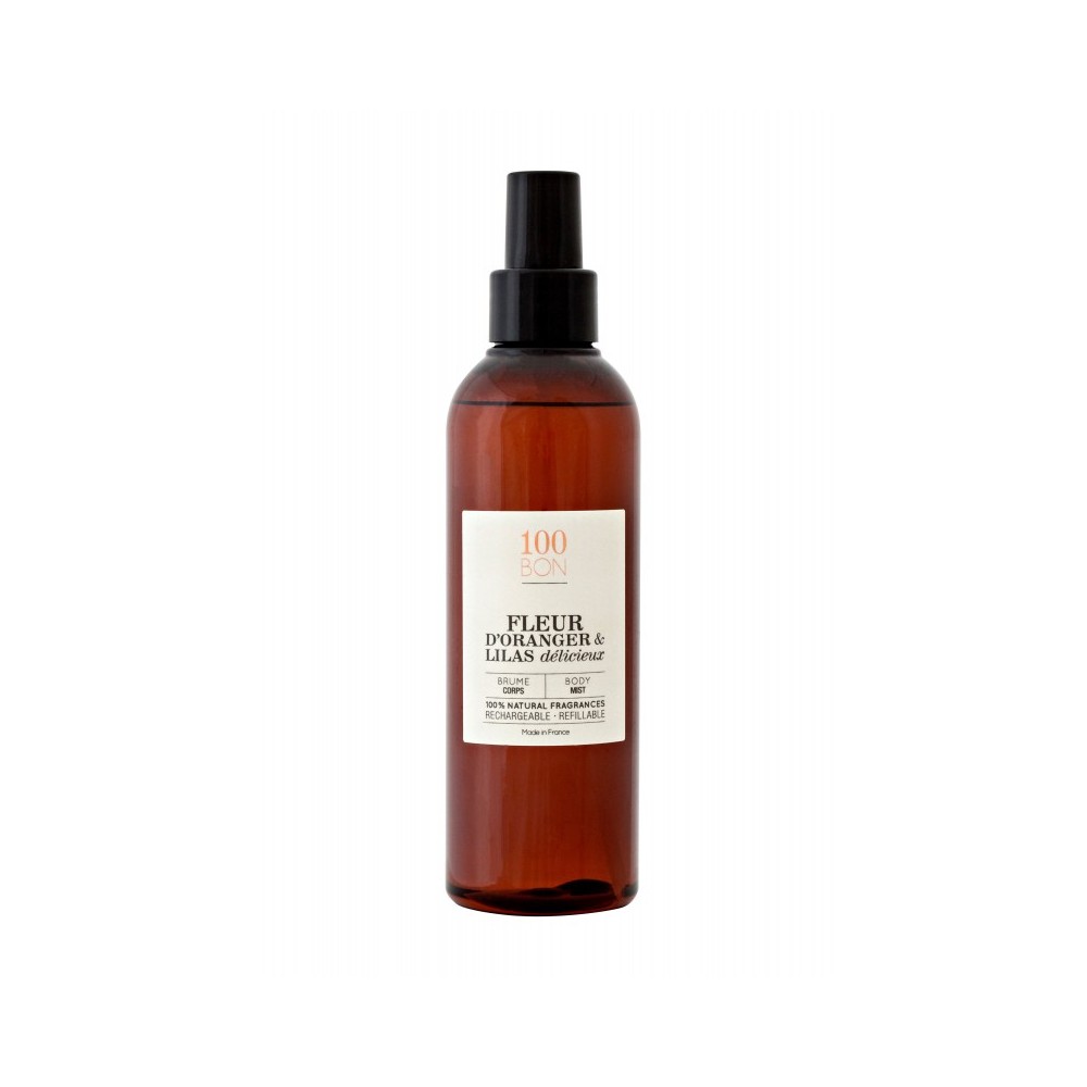 100Bon Fleur D'Oranger & Lilias Délicieux Brume Parfumée 200ML 