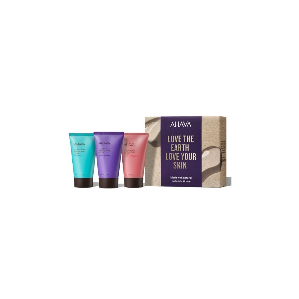 Ahava Naturally Silky Hands Trio Kit 