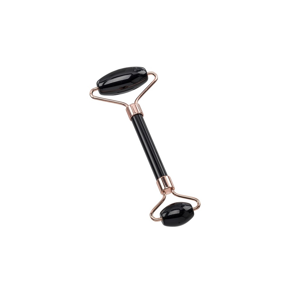 Zoe Ayla Extravagant Black Obsidian Facial Roller 