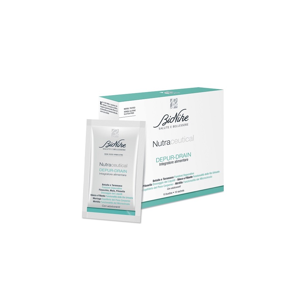 Bionike Nutraceutical Depur-Drain Integratore Alimentare 10PZ 