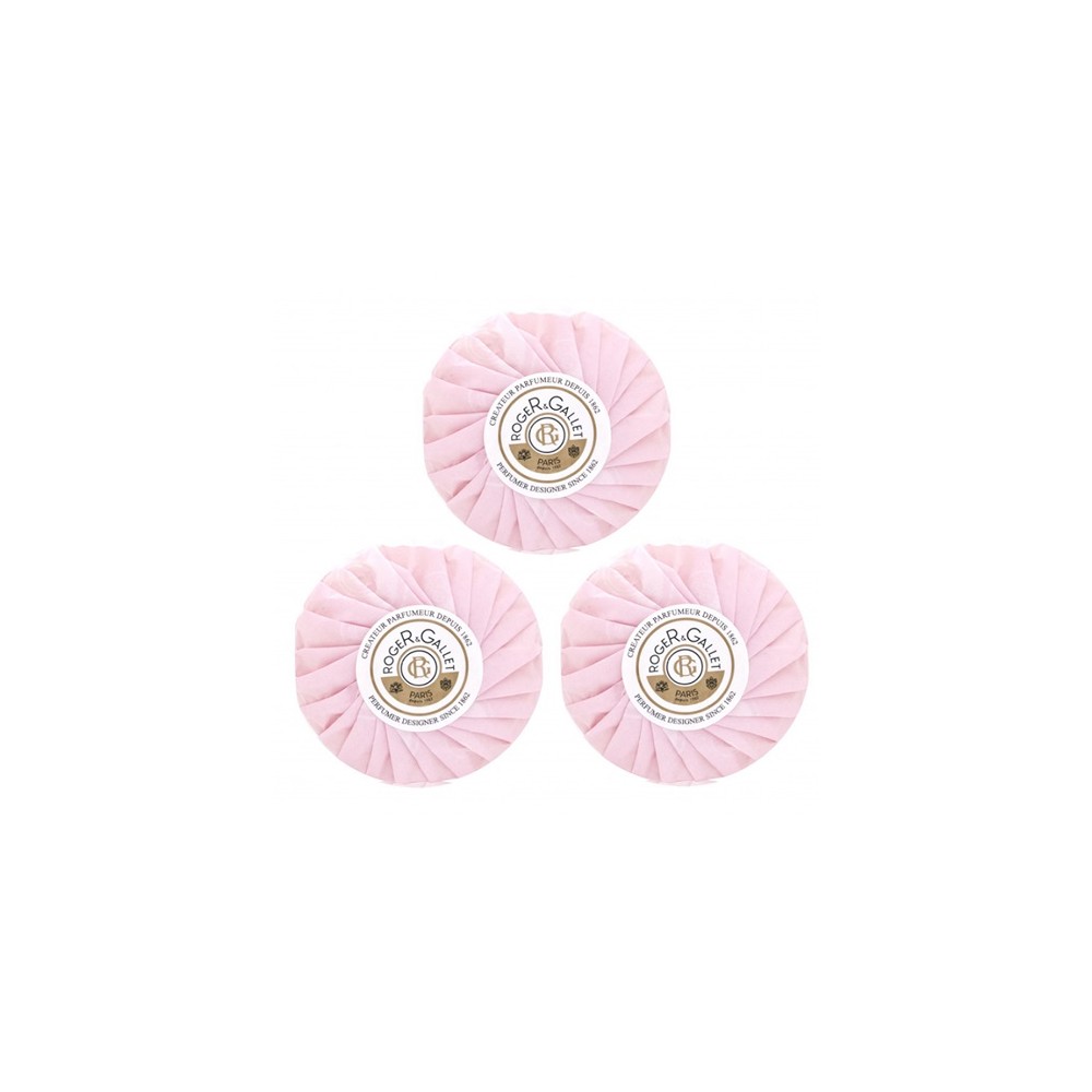 Roger & Gallet Rose Tris Saponette 3X100GR 
