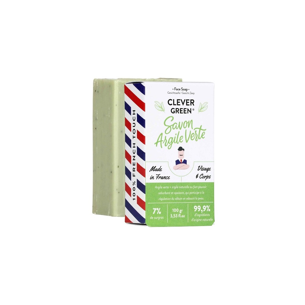 Monsieur Barbier Clever Green Face Soap 100GR 