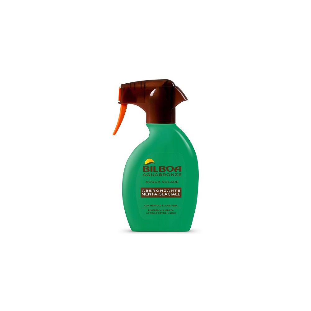 Bilboa Aquabronze Menta Glaciale Acqua Solare Abbronzante 250ML 