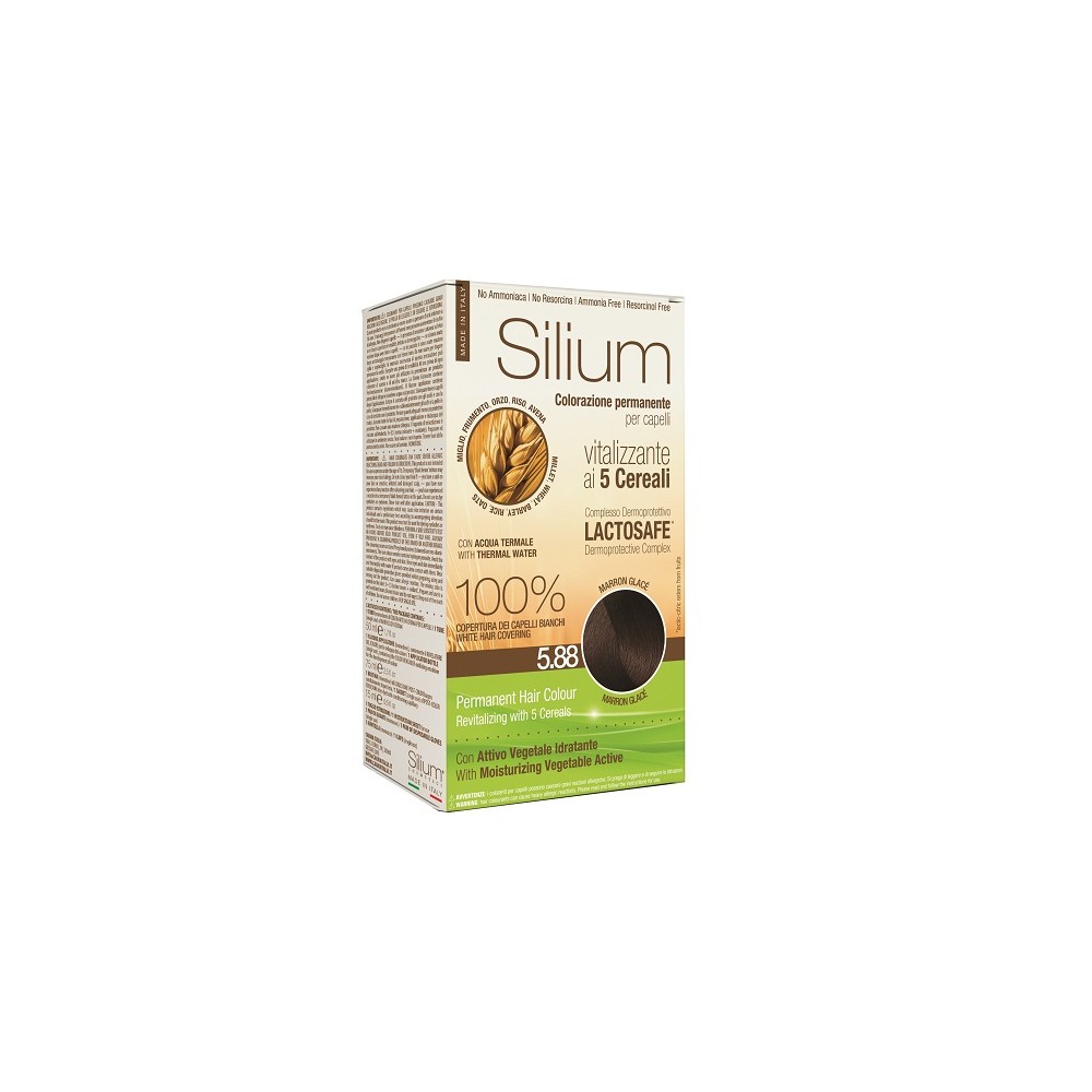 Silium Colorazione Permanente ai 5 Cereali 5.88 Marron Glacé 