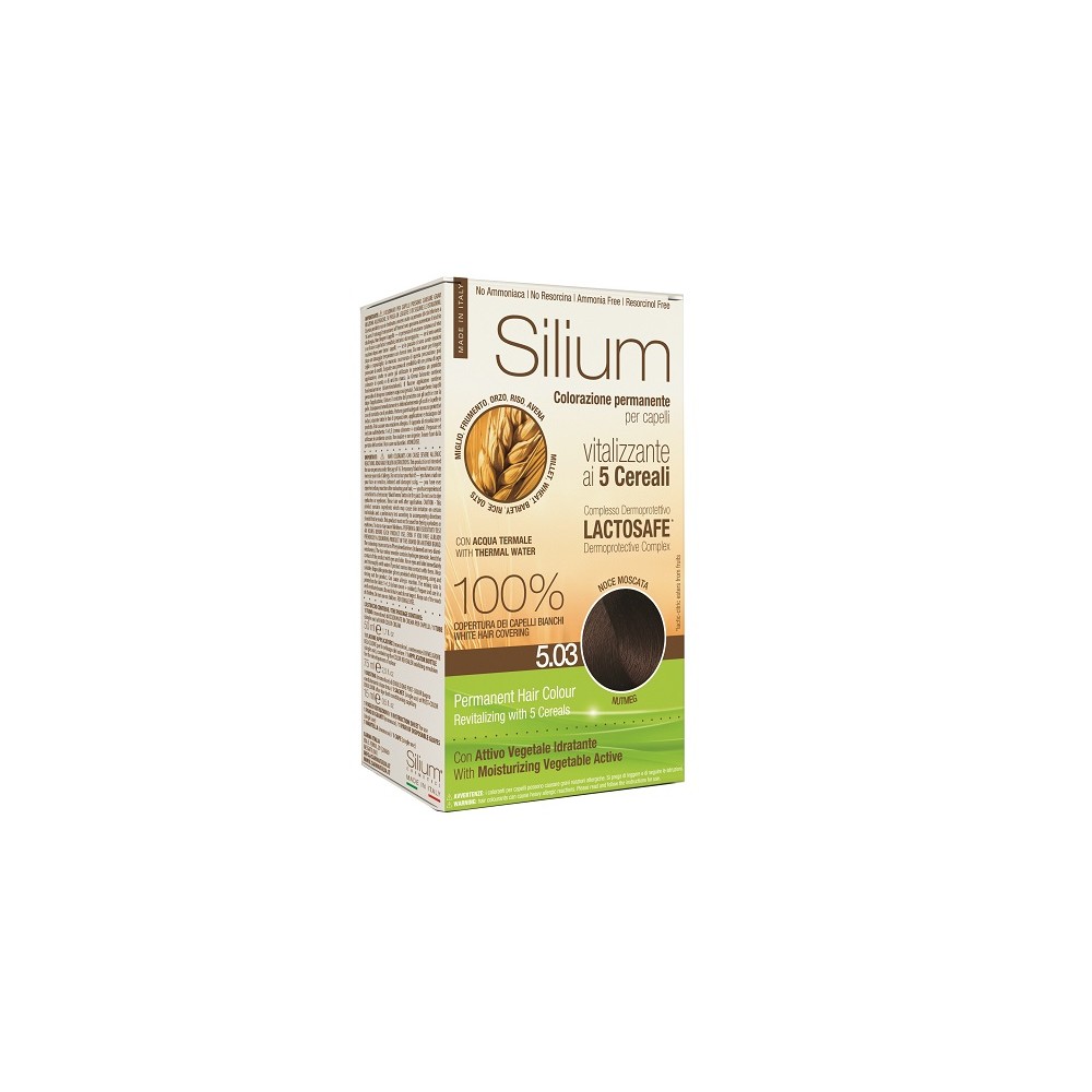 Silium Colorazione Permanente ai 5 Cereali 5.03 Noce Moscata 