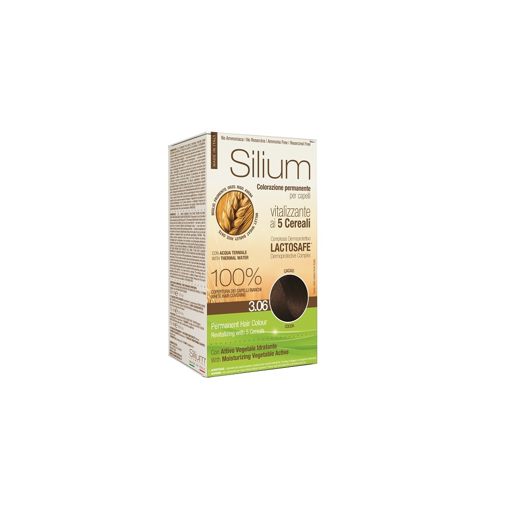 Silium Colorazione Permanente ai 5 Cereali 3.06 Cacao 