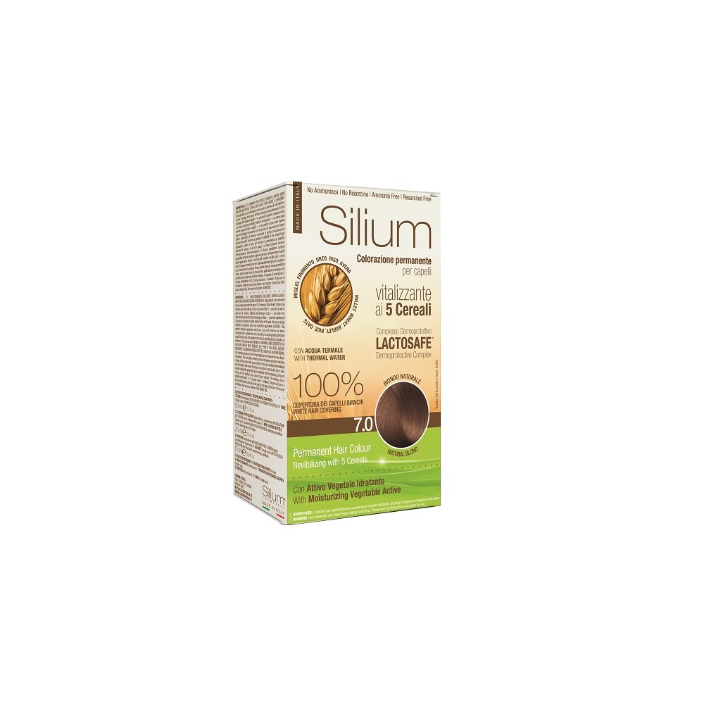 Silium Colorazione Permanente ai 5 Cereali 7.0 Biondo Naturale 