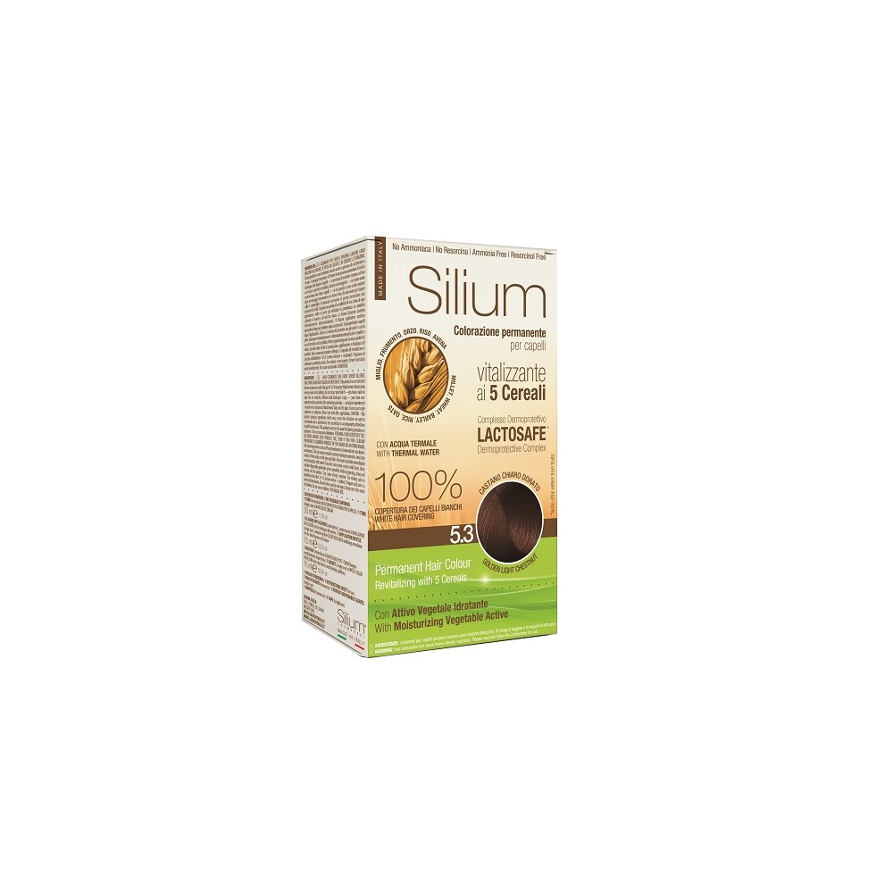 Silium Colorazione Permanente ai 5 Cereali 5.3 Castano Chiaro Dorato 