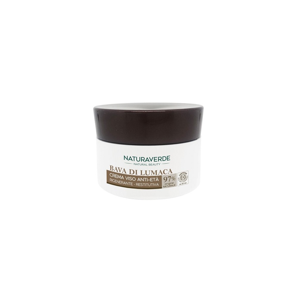 Naturaverde Bio Bava di Lumaca Crema Viso Antietà Restitutiva 50ML 
