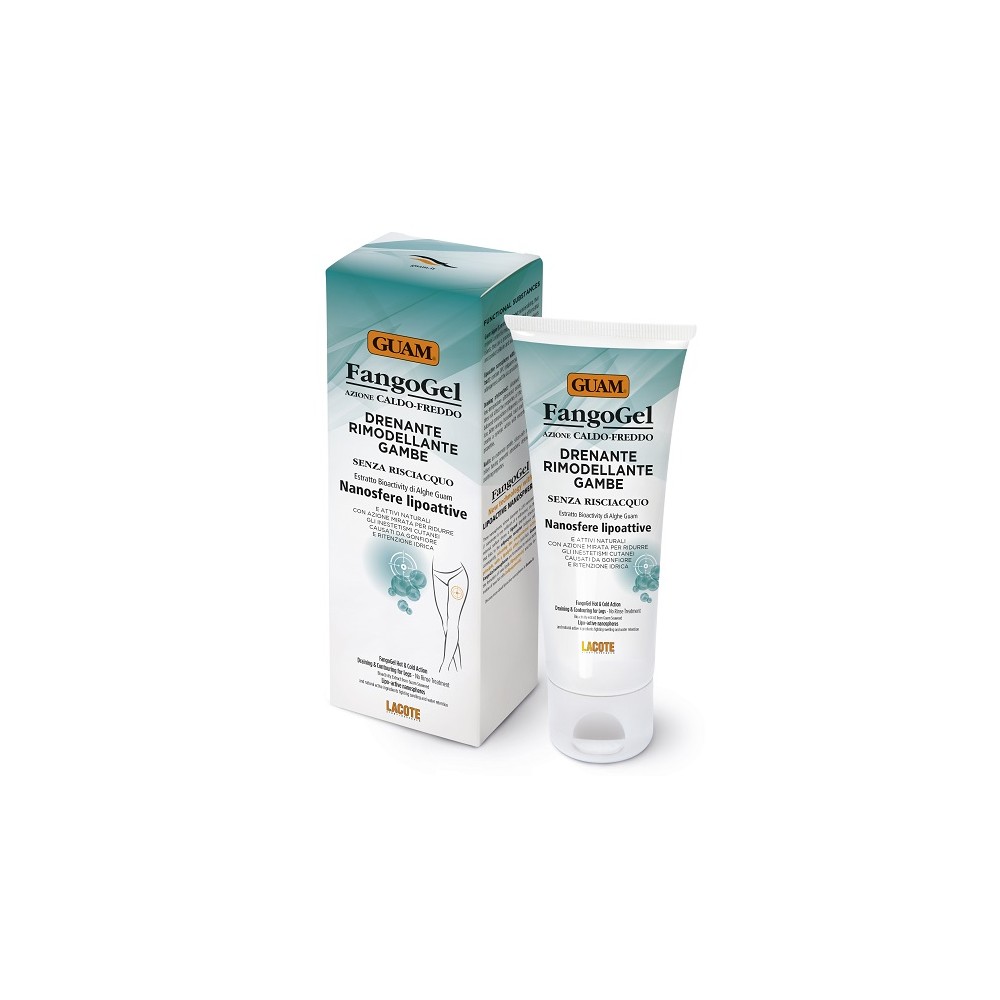 Guam Fangogel Drenante Rimodellante Gambe 200ML 