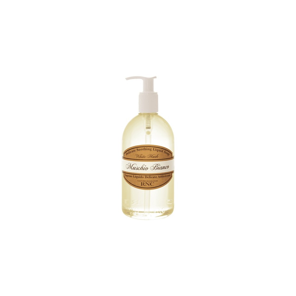RNC Muschio Bianco Sapone Liquido Delicato Addolcente 500ML 
