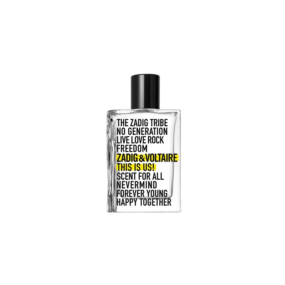Zadig & Voltaire This is Us! Eau De Toilette 50ML 