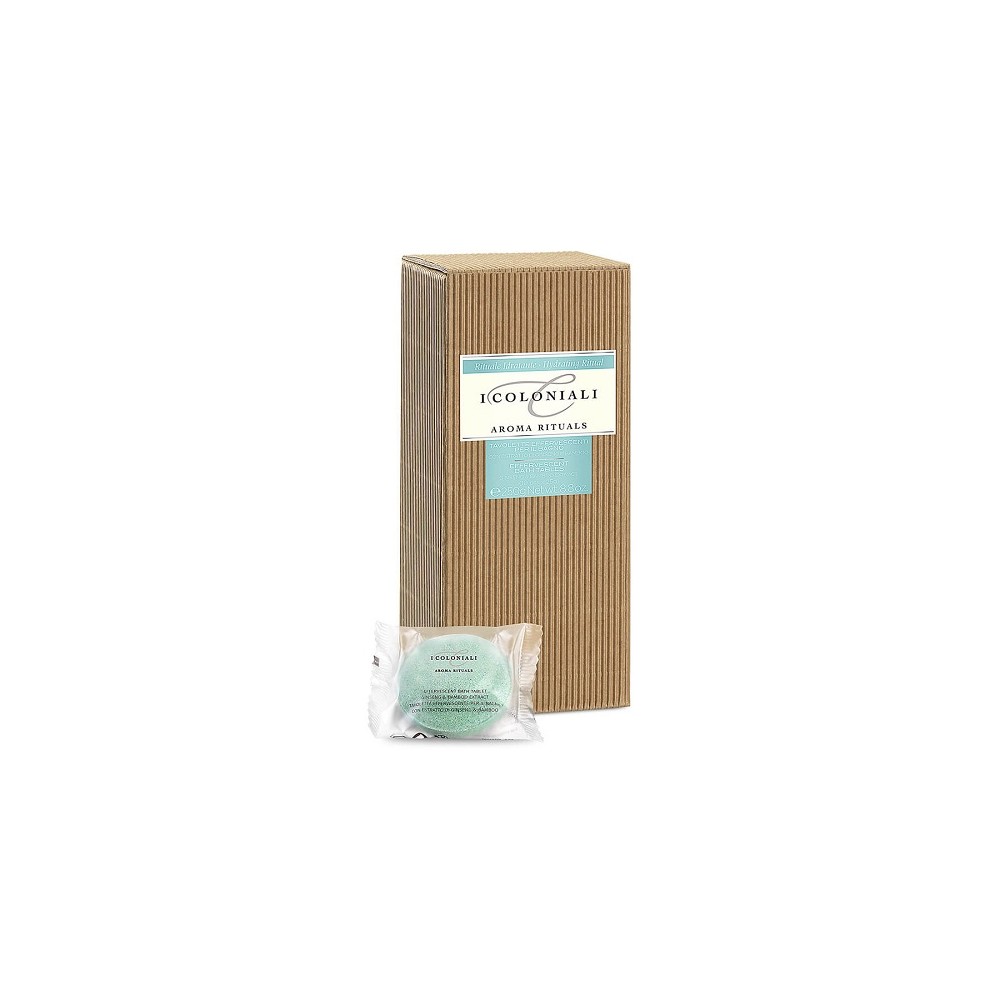 I Coloniali Ginseng e Bamboo Tavolette Effervescenti per il Bagno 70X25GR 