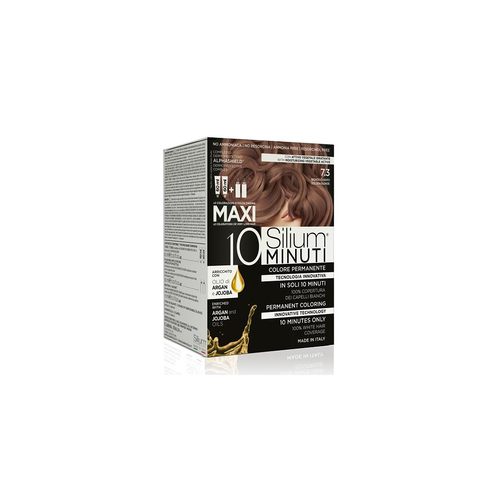 Silium 10 minuti Maxi Colorazione Permanente 7.3 Biondo Dorato 