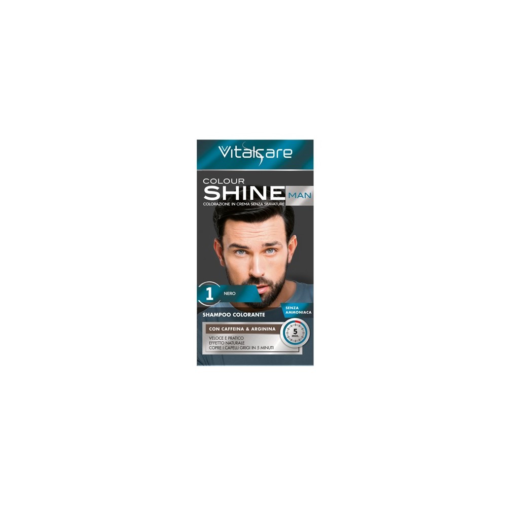 Vitalcare Colour Shine Man 1 Nero 