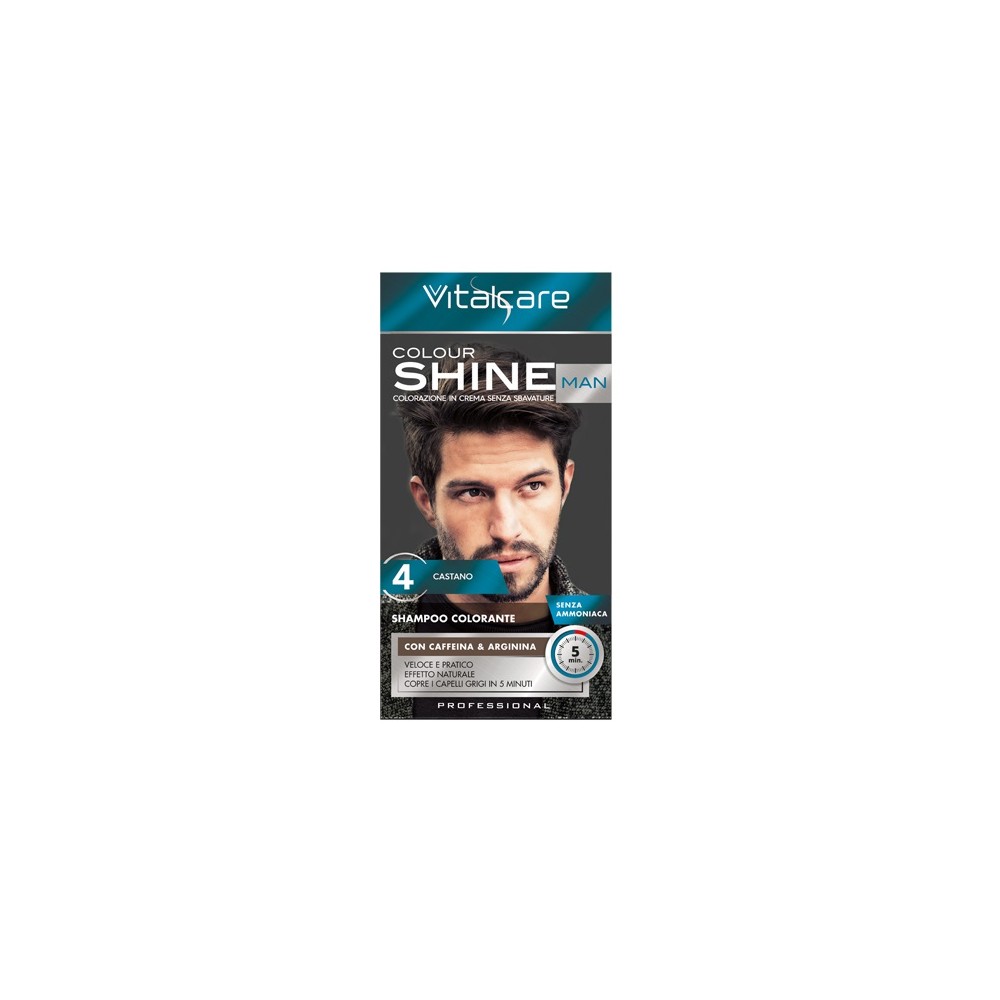 Vitalcare Colour Shine Man 4 Castano 