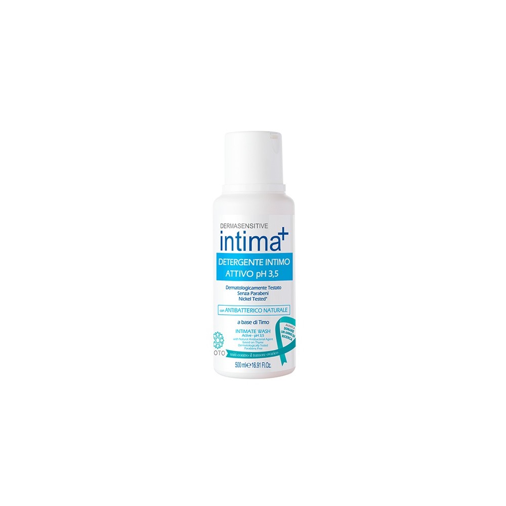 Intima+ Detergente Intimo Attivo pH 3.5 500ML 