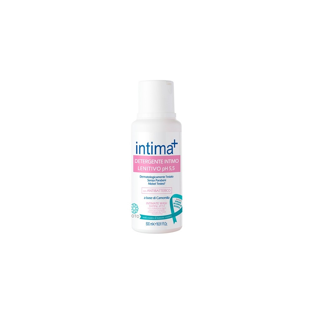 Intima+ Detergente Intimo Lenitivo pH 5.5 500ML 