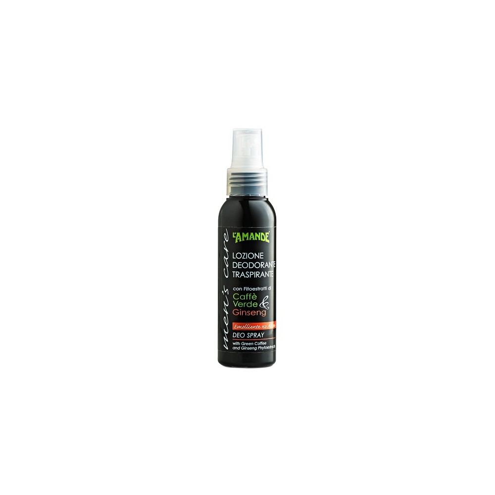 L'Amande Men's Care Lozione Deodorante Traspirante 100ML 