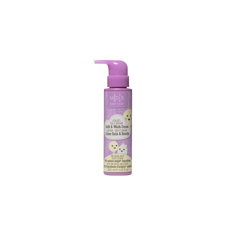 Mades Cosmetics Baby Care Bath & Wash Cream 200ML 