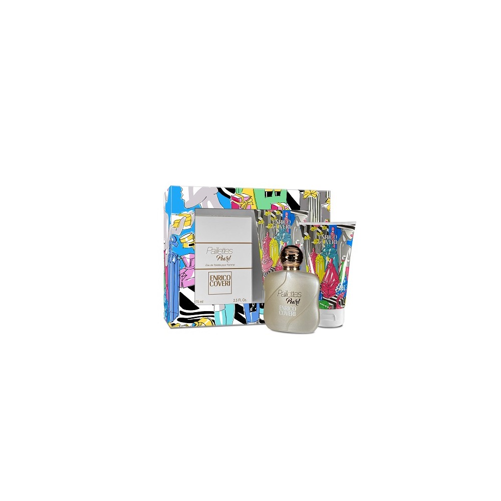 Enrico Coveri Paillettes Pearl 75 ml Cofanetto 