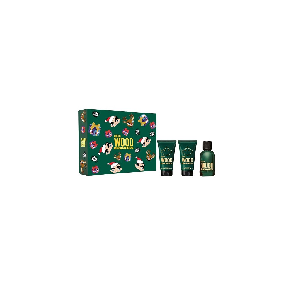 Dsquared2 Green Wood 50 ml Cofanetto 