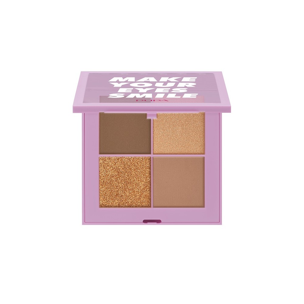 Pupa Enjoy Yourself Baby! Make Your Eyes Smile Palette - 01 Smile in Brown 