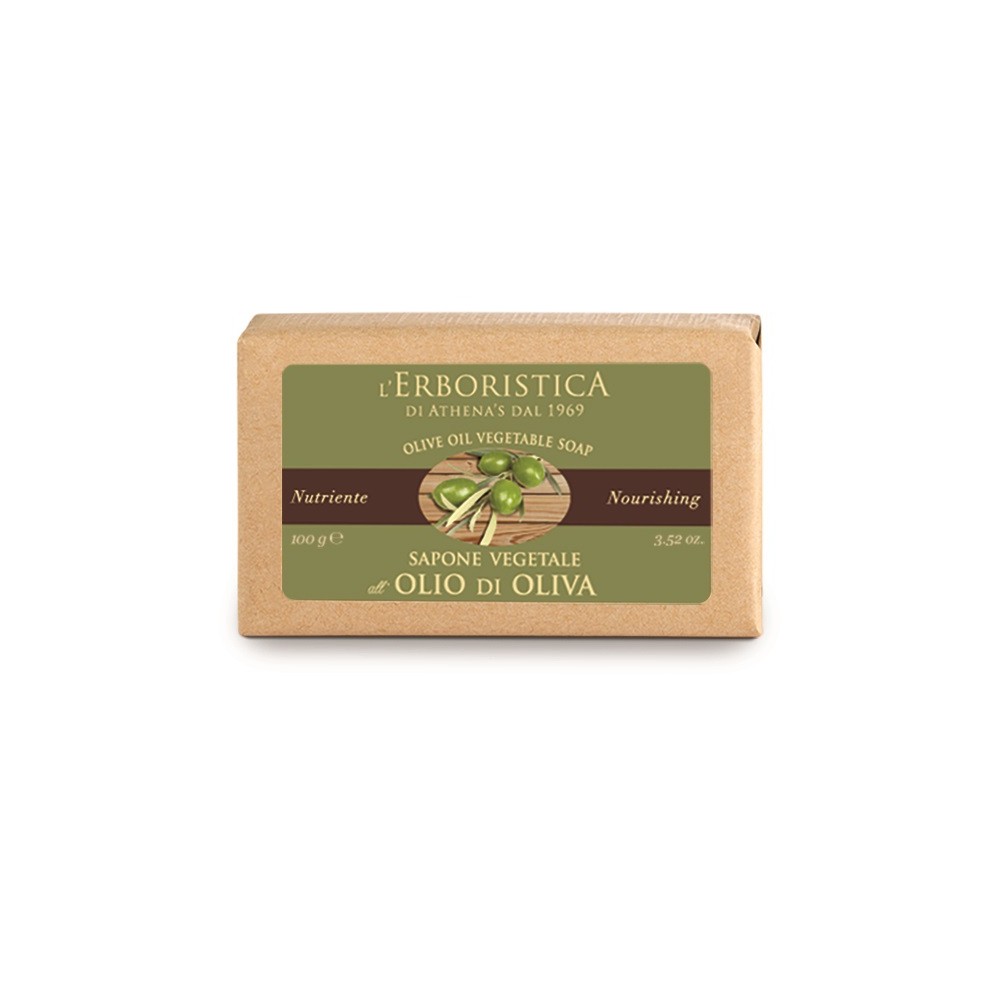 Athena's Sapone vegetale all'Olio di Oliva 100G 