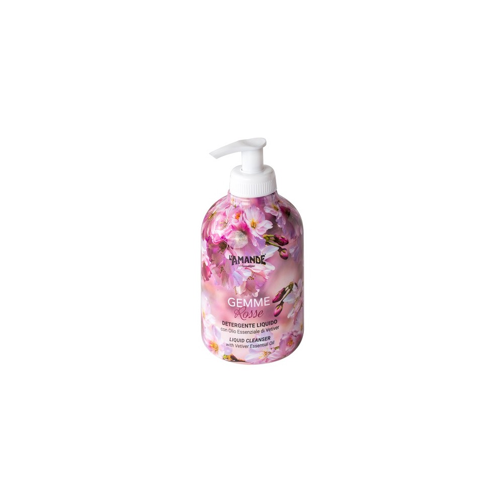 L'Amande Gemme Rosse Detergente Liquido Mani e Corpo 300ML 