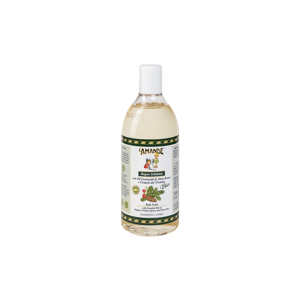 L'Amande Abete Rosso e Cirmolo Trentino Bagno Schiuma 500ML 