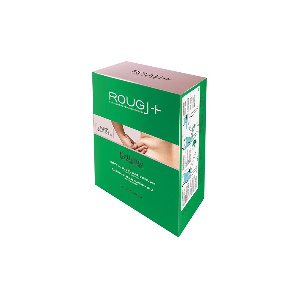 Rougj Cellulite Trattamento SPA Bende al Sale Rosa dell'Himalaya 
