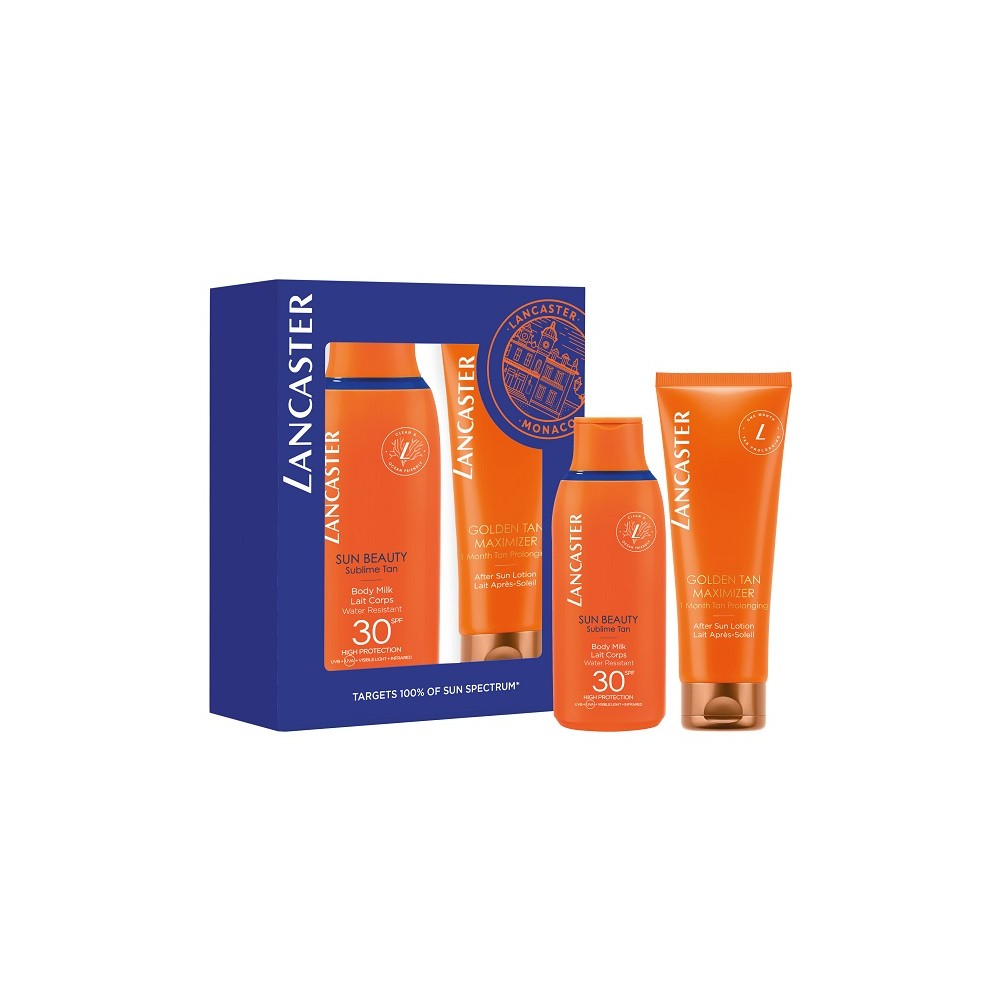Lancaster Sun Care Sun Body SPF30 + Tan Maximizer Kit 