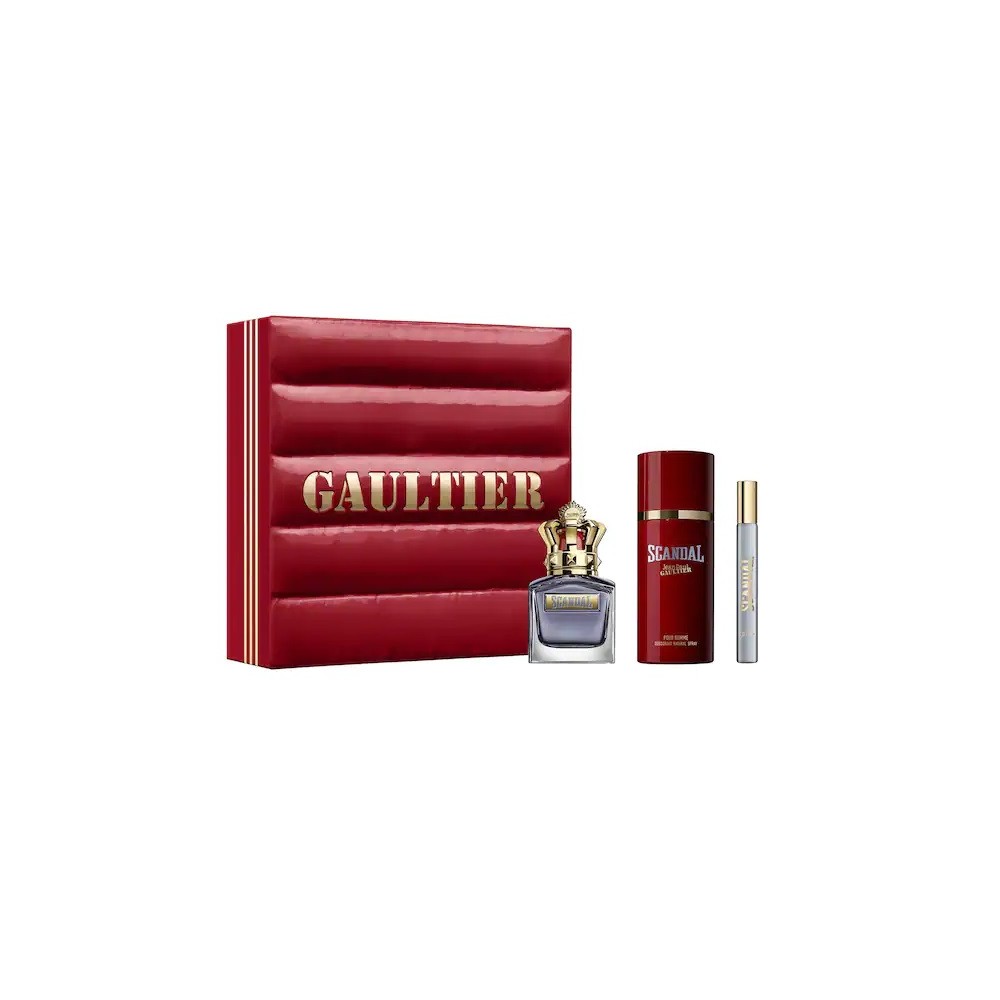 Jean Paul Gaultier Scandal Pour Homme 50 ml + 10 ml + Deodorante Spray Cofanetto 