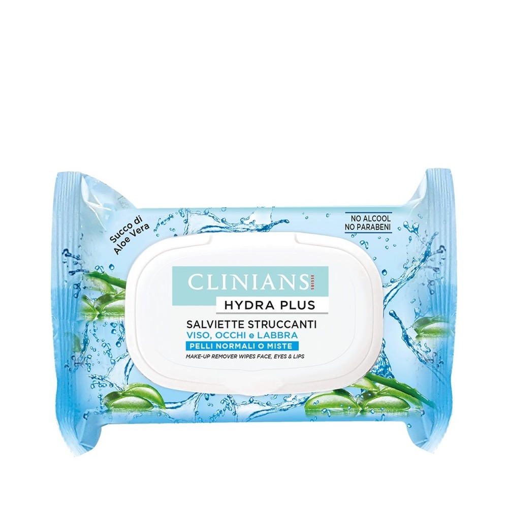 Clinians Hydra Plus Salviette Struccanti 25 pezzi 