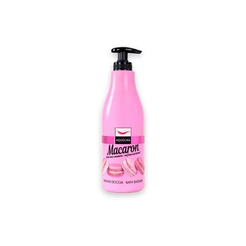 Aquolina Macaron Frutti Rossi e Mandorla Bagno Doccia 500ML 