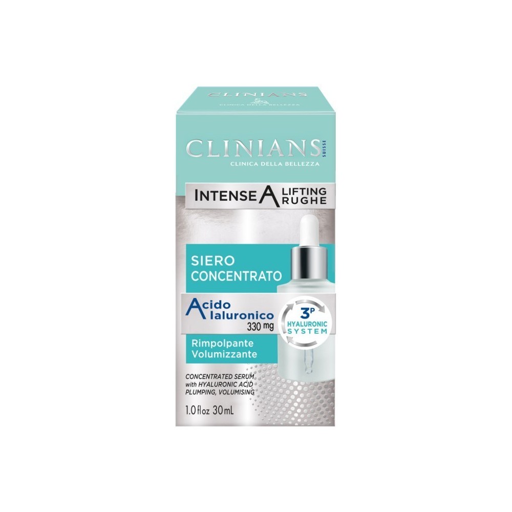 Clinians Intense A Lifting Rughe Siero Concentrato Con Acido Ialuronico 30 ml 