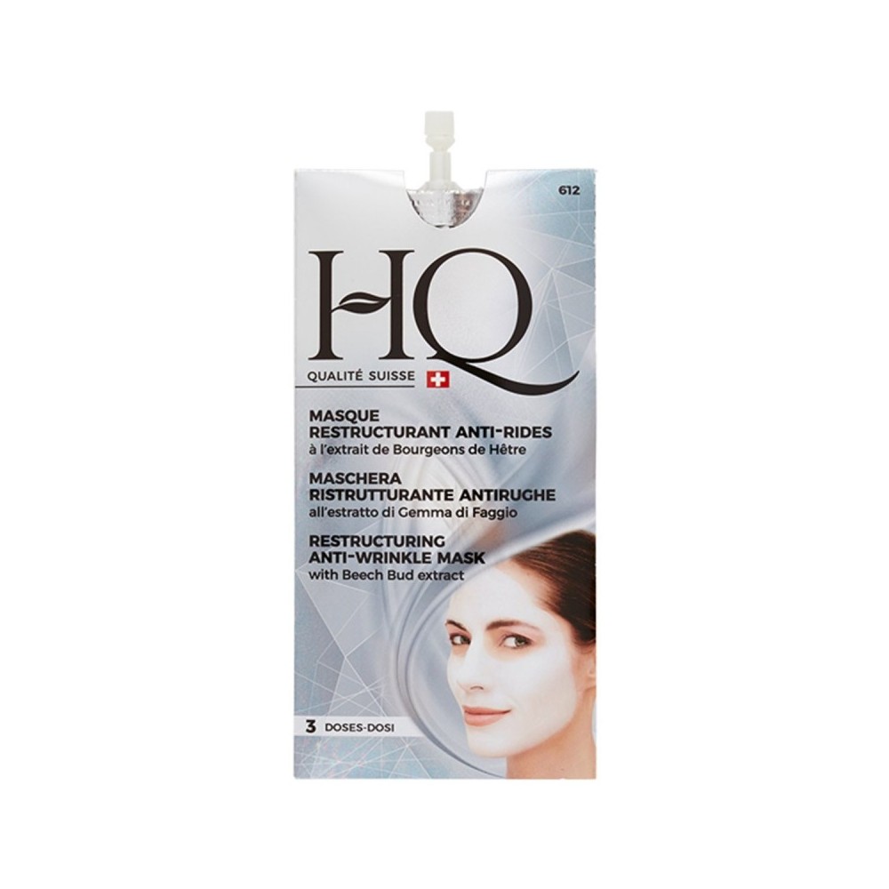 HQ Maschera Viso Ristrutturante Antirughe 15 ml 