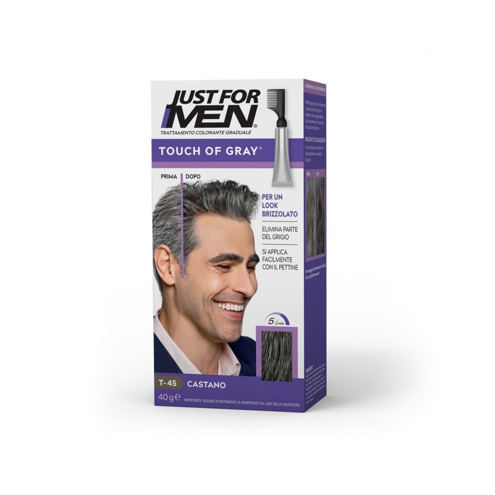 Just For Men Trattamento Colorante Touch Of Gray T-45 Castano 